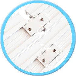 Verbinder Schienenverbinder für Aluschiene Vorhangschiene Adapter