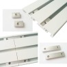Aluminium Gardinenschiene Zubehör Verbinder Stopper Endstück Gardinenstopper