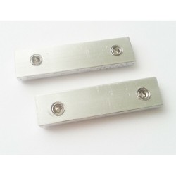 Aluminium Gardinenschiene Zubehör Verbinder Stopper Endstück Gardinenstopper