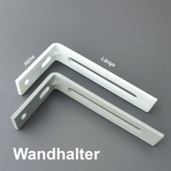Metall Wandhalterung L Winkel für Nalbur Aluminium Schienen