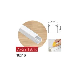 20m PVC Kabelkanal  Kabelleiste weiß selbstklebend 1000mm