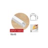 20m PVC Kabelkanal  Kabelleiste weiß selbstklebend je Stange 2000mm