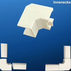 PVC Kabelkanal Zubehör Endkappe, T-Stück, L-Stück, Innen- / Außenecke, Verbinder
