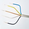 Feuchtraumleitung Stromkabel NYM-J 3x1,5 3x2,5 5x1,5 5x2,5 Elektrokabel 5-100m