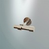 Nalbur Metall Gardinenstange Set 1-2 läufig Wandmontage 19mm mit Zubehör