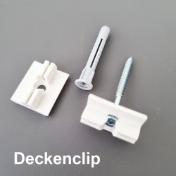 Alu Aluminium Gardinenschiene Vorhangschiene mit Montage Set 2 läufig bis 5m